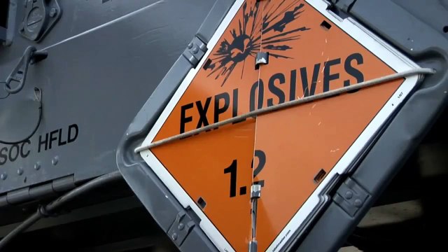 AC 130 in Action Firing Its Tank's Cannon AC 130 Hercules At Firing Range