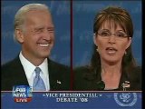 Joe Biden v. Sarah Palin VP debate 10-02-08.Palin's response