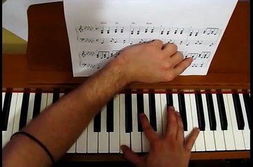 [Tutorial 1] Piano cover (Thirteen Senses) Into The Fire, Intro - Michael Rybak