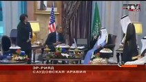 Обама прибыл с визитом в Саудовскую Аравию для переговоров