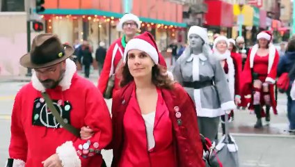 Santacon    Desaturated Santa