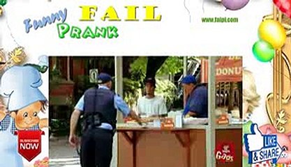 Funny Angry Cop Goes INSANE for Donuts KVV1X4YscgQ