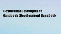 Residential Development Handbook (Development Handbook