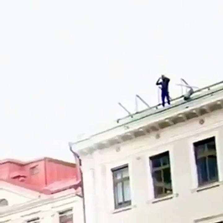 jumping man