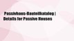 Passivhaus-Bauteilkatalog | Details for Passive Houses