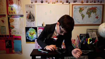 Adrian Romoff Kid Pianist Plays Chopsticks and 'Eine Kleine Nachtmusik' America's Got Talent 2014