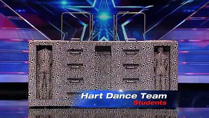 Dancers Wow Judges with a Visual Twist America's Got Talent 2014