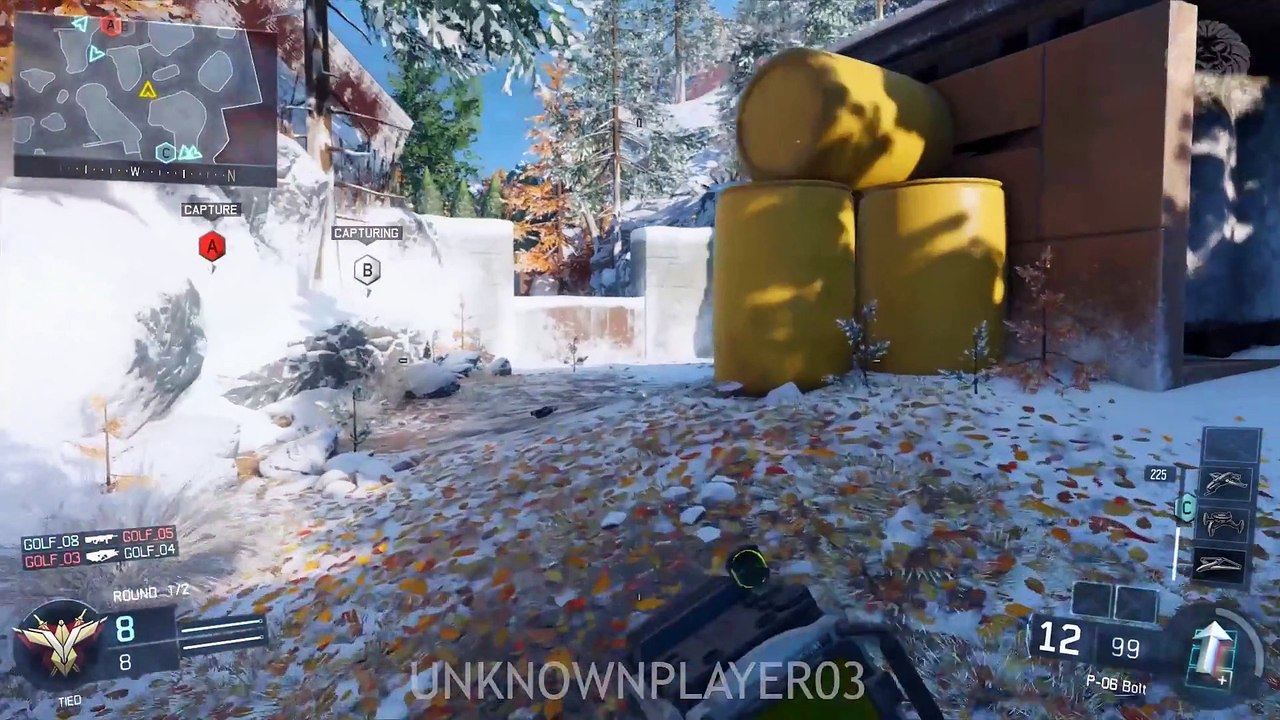 Black Ops 3_ Sniping Gameplay! NEW 3 ROUND BURST SNIPER - P-06 Sniper Rifle(BO3 Multiplayer Footage)