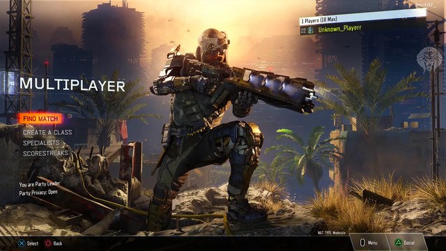 Black Ops 3 MULTIPLAYER MENU_ All Weapons, Attachments, Scorestreaks, Perks & Specialists (BO3 Beta)