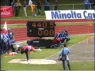 Werner Gunthor Shot Put Throws