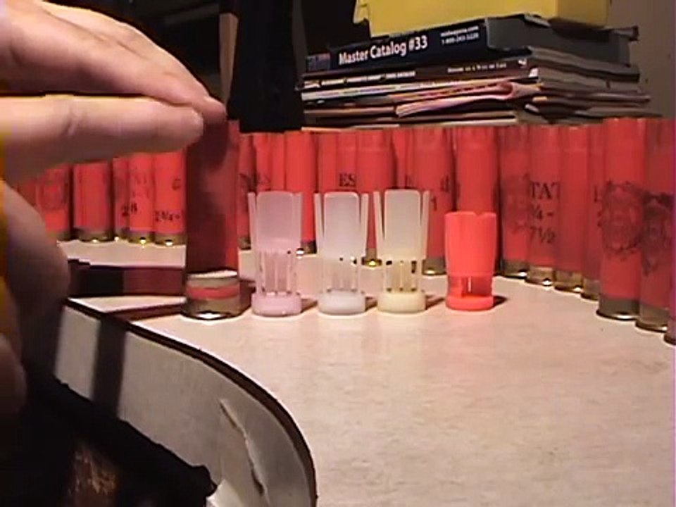 Reloading how to: 12 gauge shot column construc...