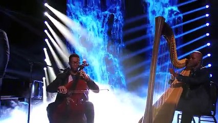 Sons of Serendip Quartet Softens Bring Me to Life Cover Americas Got Talent 2014 Finale