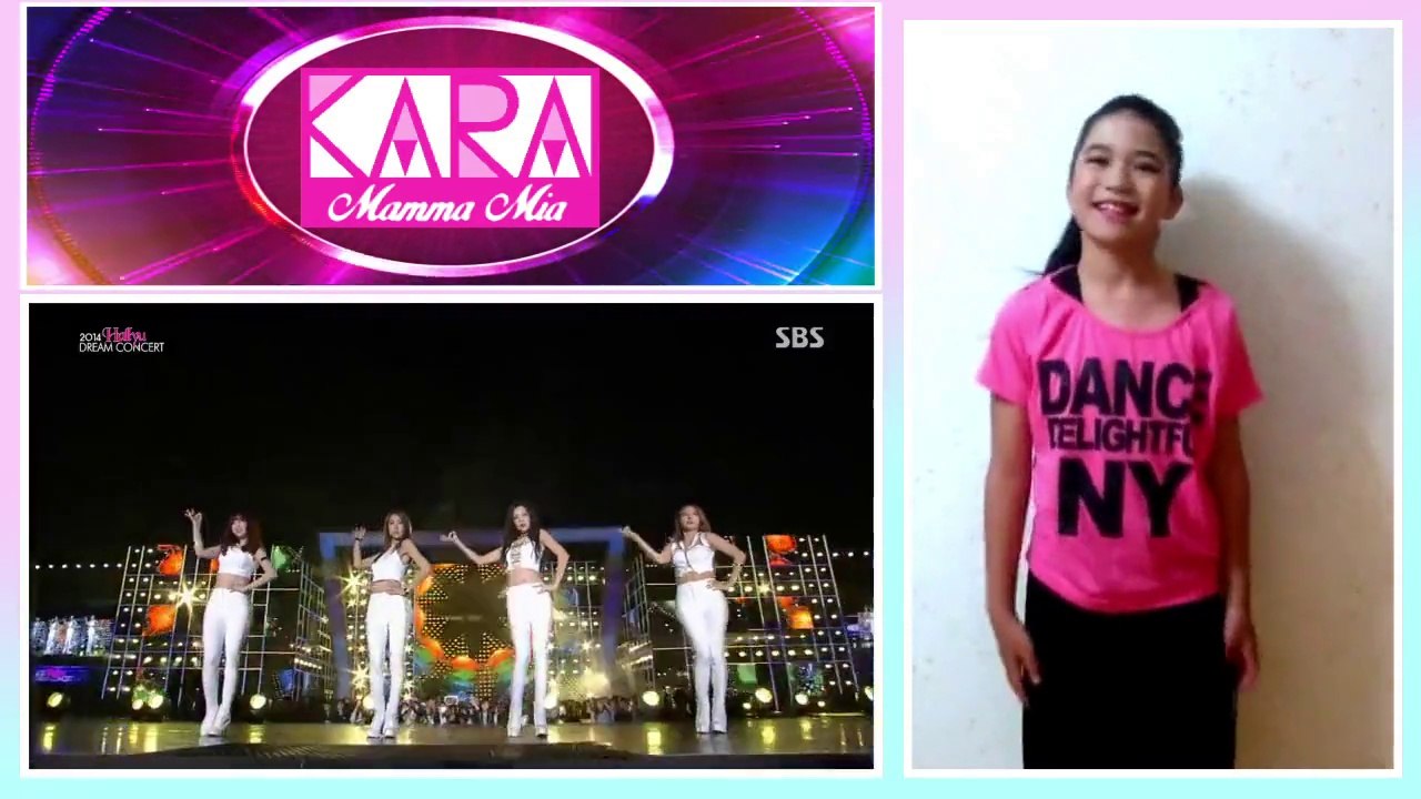 KARA / マンマミーア！ 公式応援してみた♪ （韓国語Ver）
