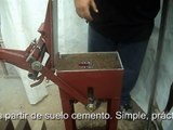 Convierta Tierra en Dinero - Ecológica máquina fábrica ladrillos Argentina