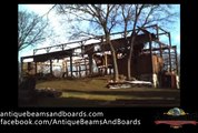 Barn Demolition Time Lapse - Antique Beams & Boards