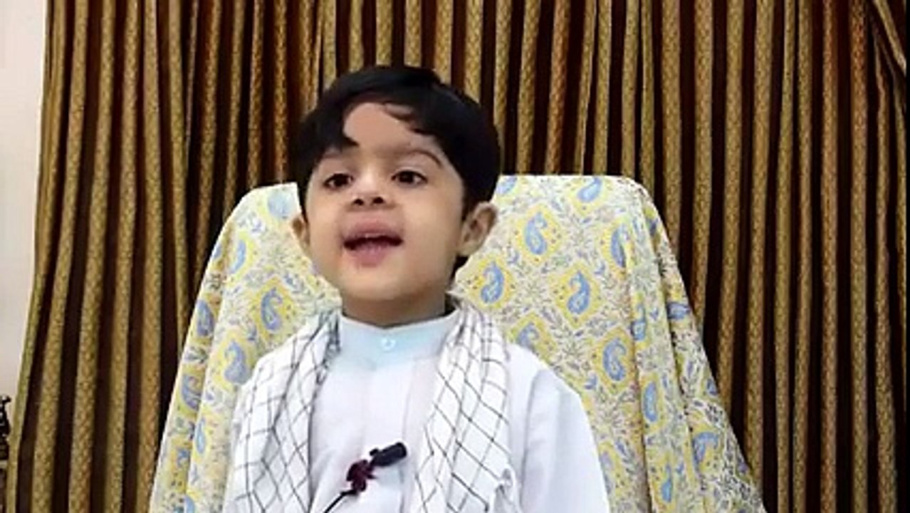 اس پیارےبچے کا بیان ضرور دیکهے اورلازمی شیرکریں