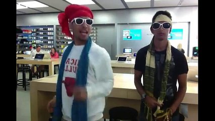 Desi Apple Store Dance!