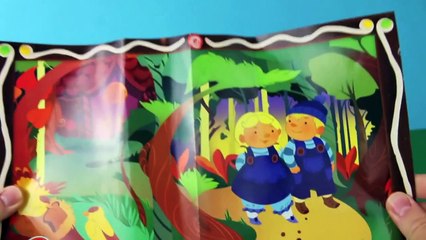 Play-Doh Hansel and Gretel Storybook Fairy Tale DisneyCarToys Story Tellers Play Dough Playset Toy