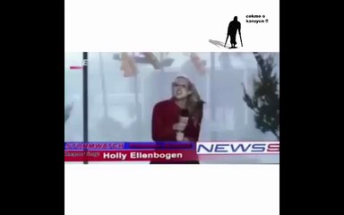 doğanın azizliğine uğrayan muhabir.