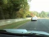 Subaru Impreza GTT chasing Nissan 350z on Track
