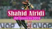 Asia cup 2014 Shahid Afridi 5 Sixes Pakistan Vs india Highlights