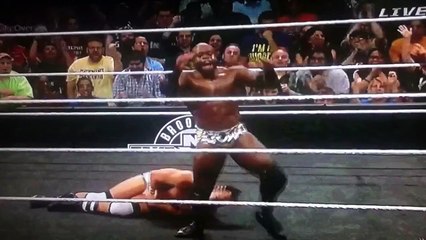 WWE NXT TakeOver Apollo Crews Debut Vs Tye Dillinger -