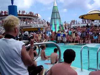 Royal Caribbean Belly Flop Contest