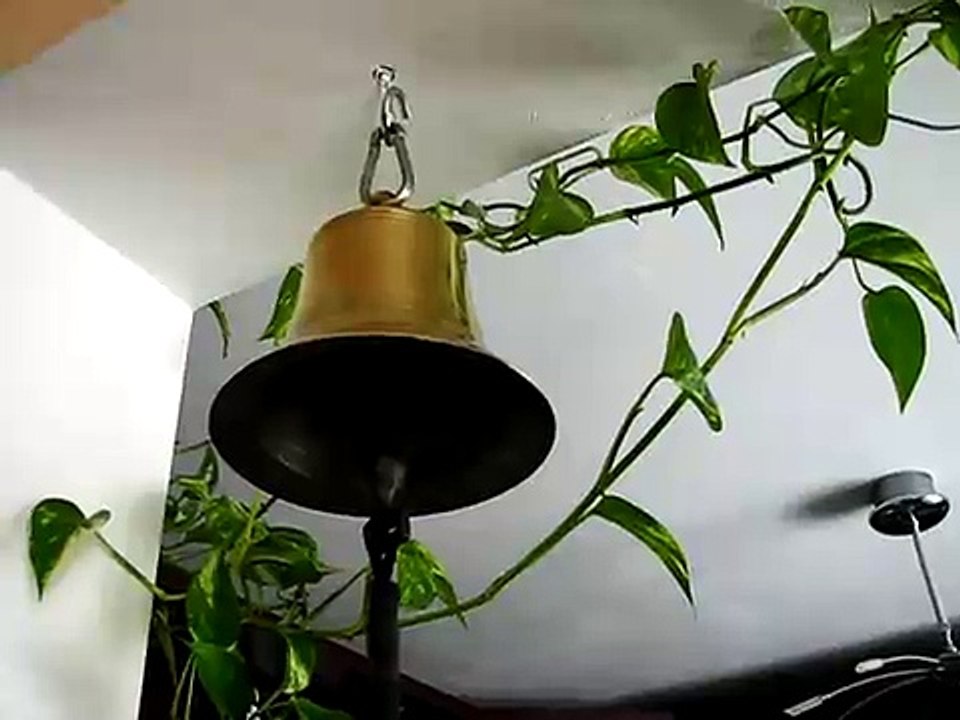 Dzwon jachtowy mosiężny duży 3,5 kg