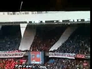 PSG OM (2005.06) TIFO AUTEUIL+MARSEILLAI