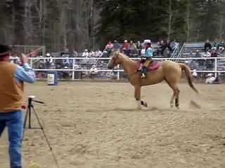 5 yr old little girl  barrel racing so cute!