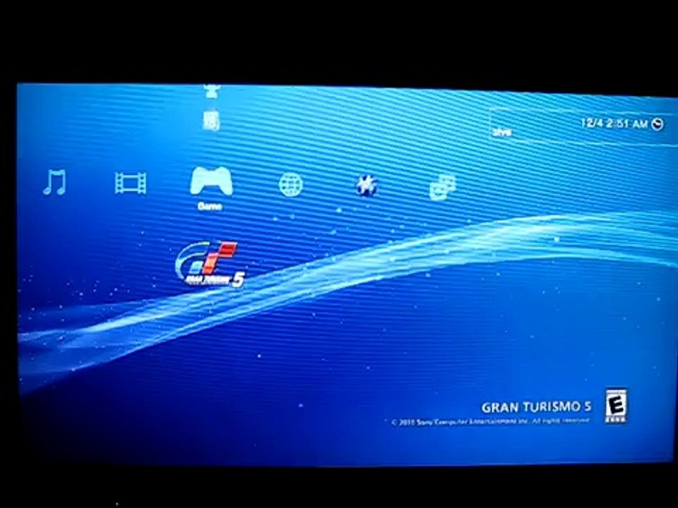 PS3 Gran Turismo 5 loading and installation freezing