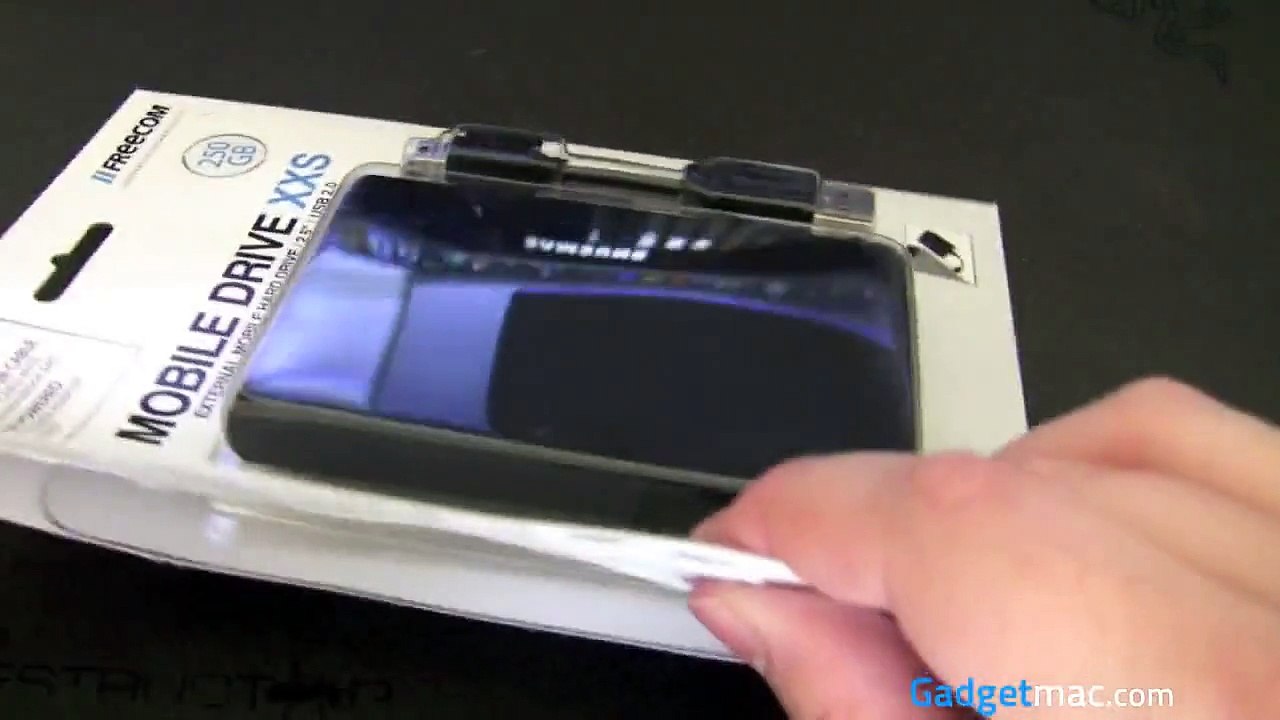 Freecom Mobile Drive XXS - Worlds Smallest External Hard Drive