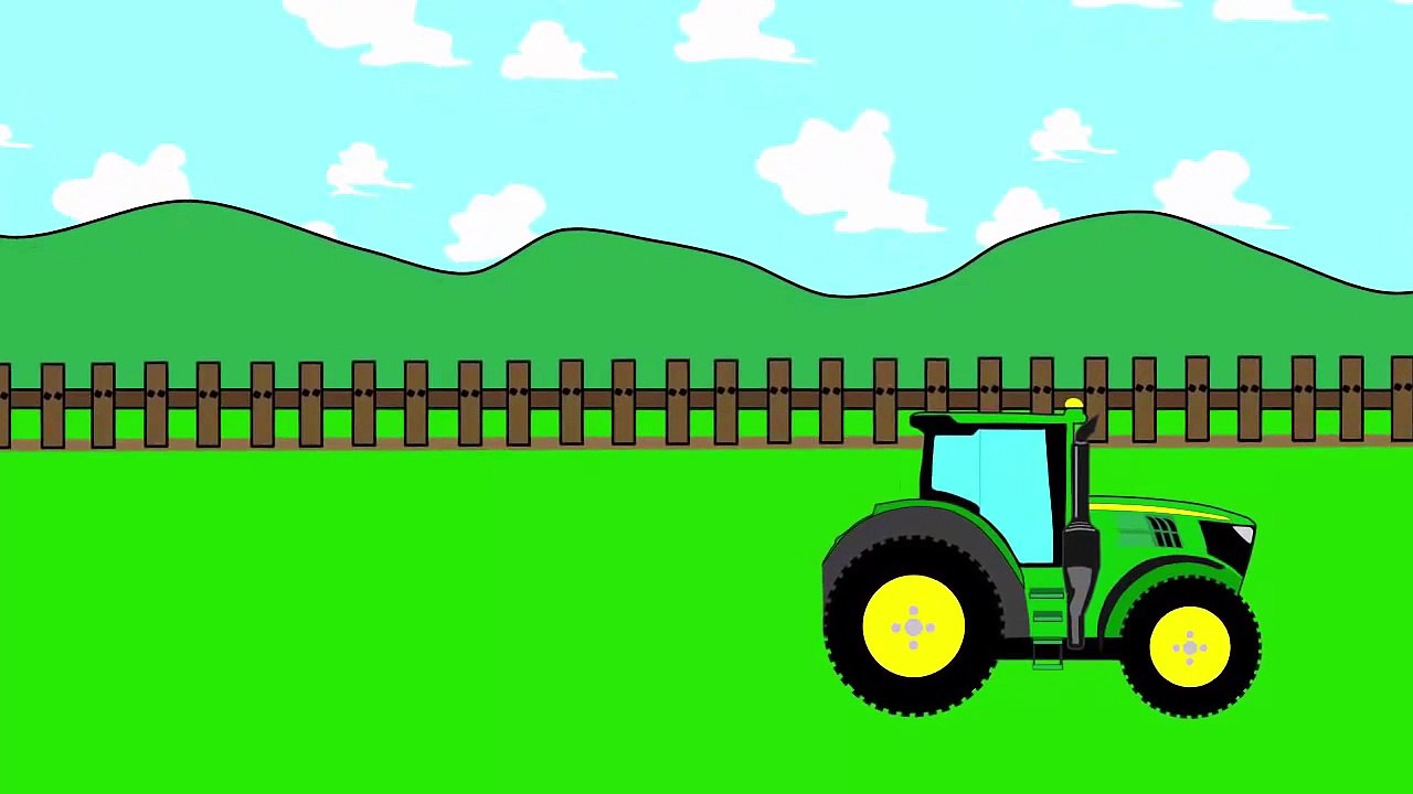 Tractor For Kids Cartoon Traktor Bajki Dla Dzieci Traktorek video