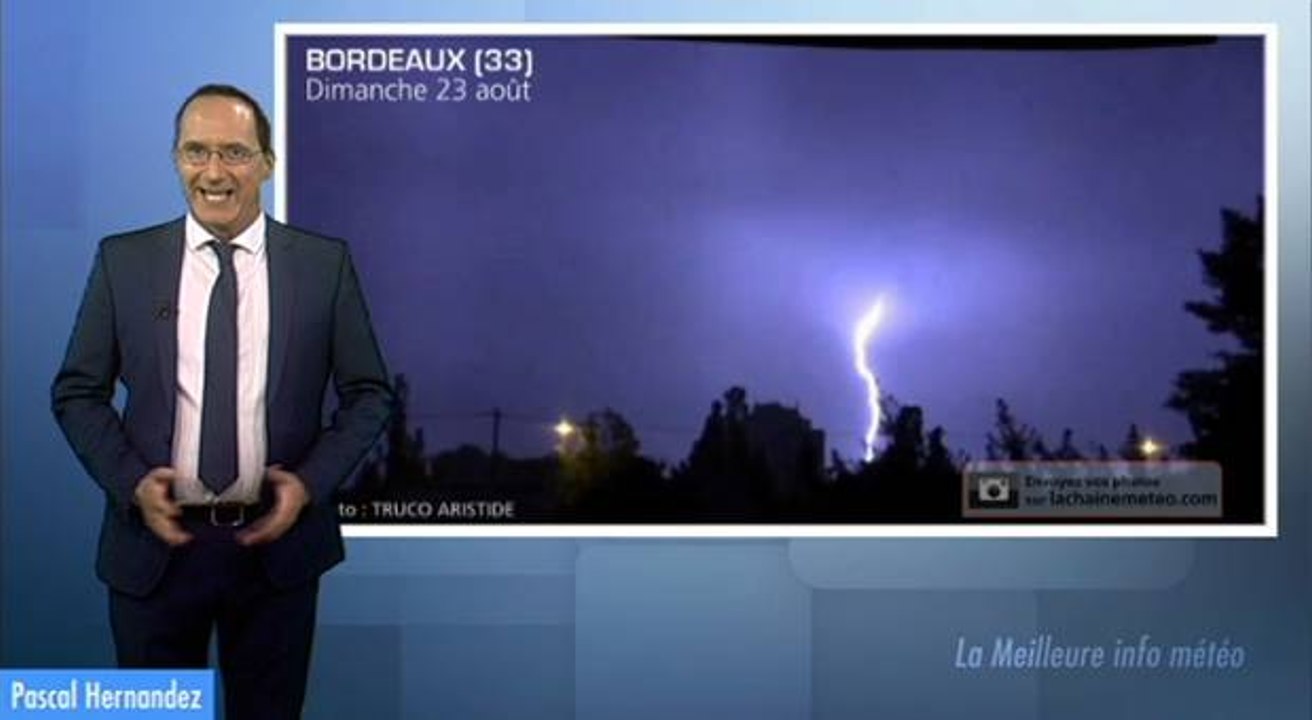 Violents orages en France samedi