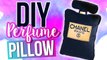 DIY CHANEL Perfume Pillow - NO SEW! TUMBLR ROOM DECOR