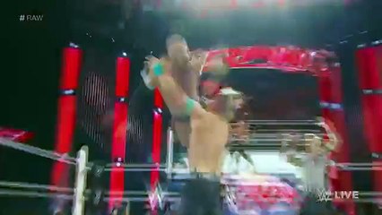 John Cena vs Cesaro United-States Championship Match Raw June-29-2015