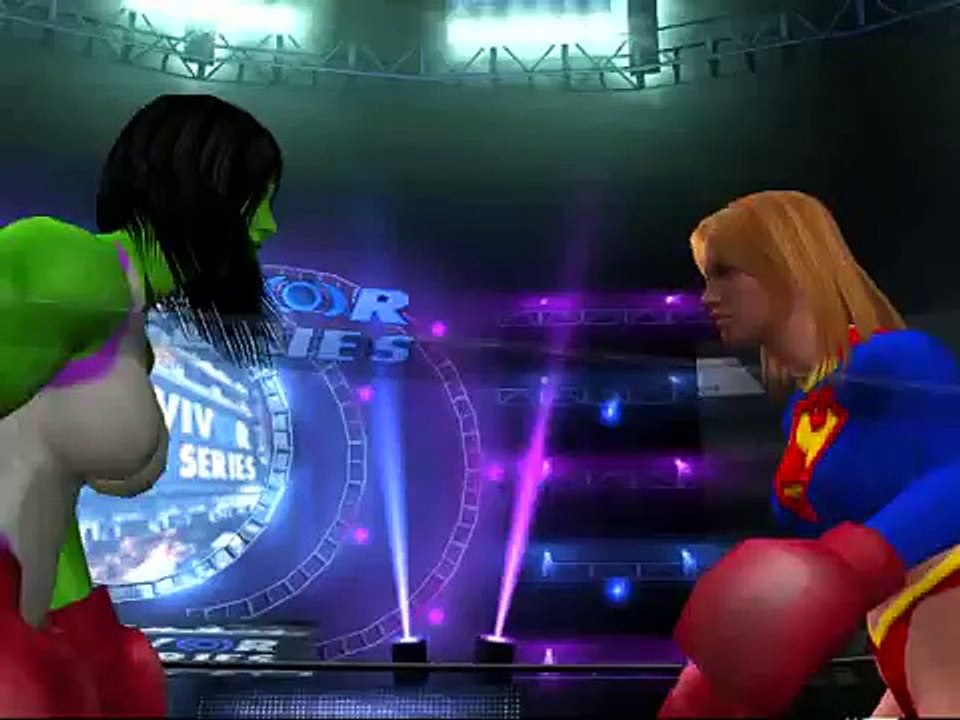 Boxing - Supergirl vs She-Hulk (HD) - video Dailymotion
