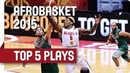 Top 5 Plays - Day 4 - AfroBasket 2015