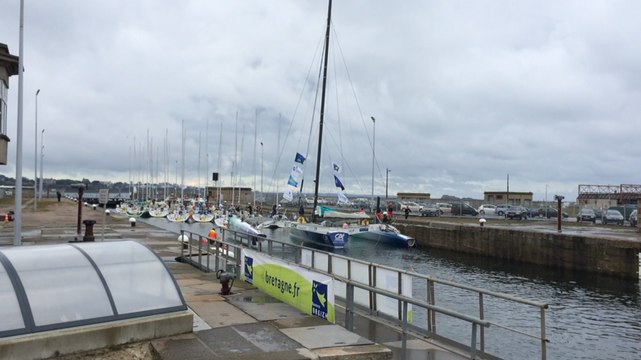 Départ du Tour de Bretagne à la voile