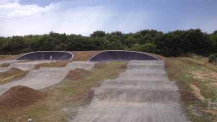 Inauguration de la piste de BMX