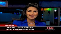 Sismo de 6.9 grados sacude Baja California