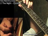 2 The Night, Cyclone - easy arrangement on acoustic guitar - lesson & TAB! Learn how to play