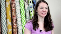 How to Sew Lined Back Tab Curtains (Tutorial)