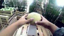 ¿Una exhibición de frutas y verduras? Te acercas y...¡wow! descubres su gran secreto.