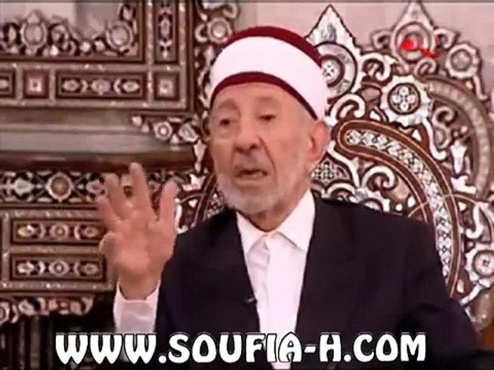 البوطي لايوجد شيخ صوفي صادق وينكر على الطرق الصوفية