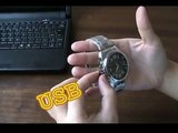 4GB Spy Video Camera Wrist Watch with Hidden Camera