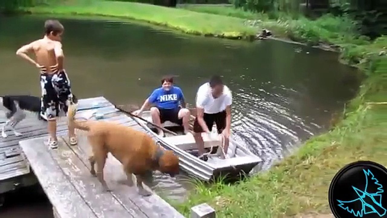 Suya Düşme Kazaları Komik Video Derlemesi