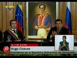 Presidente ruso Medvedev culminó su agenda conjunta de cooperación en Venezuela