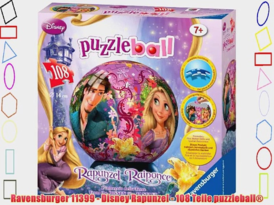 Ravensburger 11399 - Disney Rapunzel - 108 Teile puzzleball?