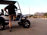 HIGH PERFORMANCE EZ-GO GOLF CART, 35HP BRIGGS V-TWIN STROKER MOTOR, 50MPH